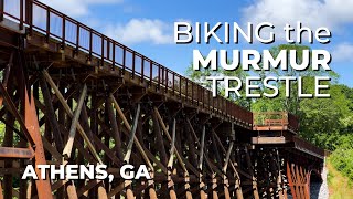 Biking Athens GA amp REMs Murmur Trestle [upl. by Annyahs]