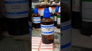 Best Homeopathic Medicine Histaminum for Allergy [upl. by Anselmo]