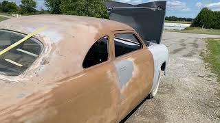 1949 Shoebox Ford Project [upl. by Noyr158]