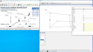 Demo EPANET free hydraulic design software for water pipe network sizing amp calculating pressure [upl. by Huberman969]