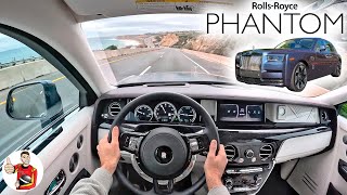 Nothing Can Upset You in the 2023 RollsRoyce Phantom POV Drive Review [upl. by Bigelow]