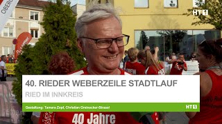 40 Jahre Rieder Stadtlauf [upl. by Ennailuj269]