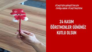 24 KASIM MESAJLARI 💐🌹🌹🌹💐ÖĞRETMENLER GÜNÜ MESAJLARI 💐🌹🌹🌹💐 [upl. by Ecaj113]