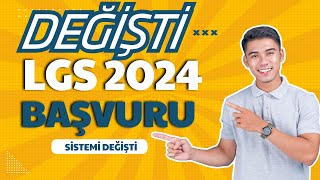 2024 LGSKılavuz ÇıktıBAŞVURU ŞEKLİ DEĞİŞTİ❗ [upl. by Annaej876]