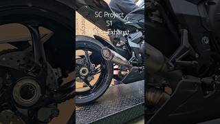 SC Project S1 Exhaust vs Stock Exhaust • MV Agusta F3 RR 800 shortsvideo [upl. by Burra]