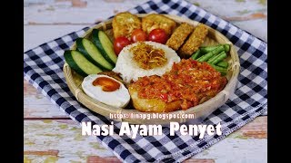 Resepi Ayam Penyet Setanding Restoran  Ayam Penyet Recipe  Resepi Ayam Penyet Simple Mudah amp Sedap [upl. by Wolliw]