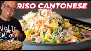 RISO CANTONESE ricetta de riso alla cantonese rapanello [upl. by Liagaba463]