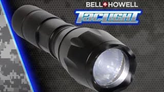 My review of the Bell Howell quottactical flashlightquot [upl. by Nnairb299]