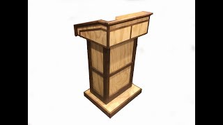 How to build Lectern  Podium [upl. by Mercado]