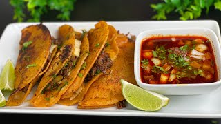 Quick Birria Quesa Tacos w A Pressure Cooker Instant Pot Birria  Beef Taco Recipe [upl. by Chellman289]