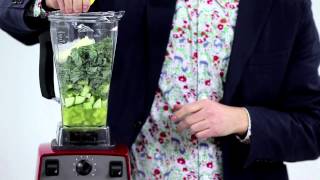 How to make a smoothie with a Vitamix Blender [upl. by Liliane]