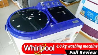 Whirlpool Ace Supersoak 8 kg Semi Automatic Washing Machine coral purple [upl. by Sidoney997]