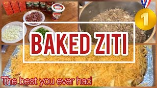 HOW TO MAKE EASY DELICIOUS ZITI PASTA  HalfdozenmomMichelle [upl. by Ennovyhs907]