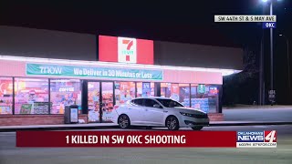 1 killed in sw okc shooting [upl. by Fabrice]