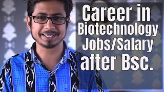 Biotechnology Career jobs and salary in India [upl. by Arihs886]