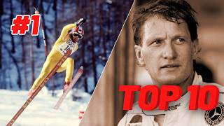 Top 10 Alpine Downhill Skiers Of All Time [upl. by Issy]