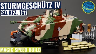 Sturmgeschütz IV  StuG 4  Limited Edition with Interior  COBI 2575 Speed Build Review [upl. by Rycca]