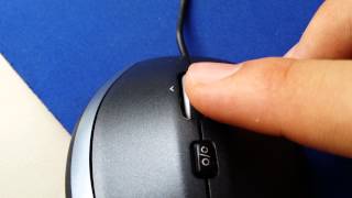 Feature overview of the Logitech m500 corded mouse [upl. by Albie480]