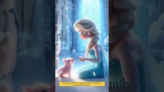 L2Elsa and small piggy  Piggy Family ai pig cat animals shorts [upl. by Abrams903]