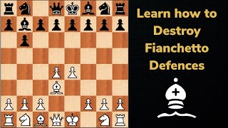 How to beat Fianchetto Defences in Chess The two Fianchettos part 2 [upl. by Derian]