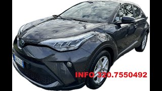 TOYOTA CHR 18 HYBRID BUSINESS AZIENDALE KM CERTIFICATI UNIPRO [upl. by Hayikat861]