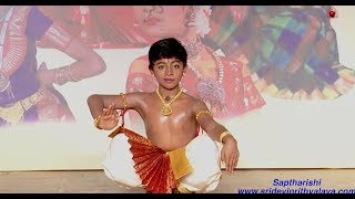 Popular Ayyappan talattu quotHarivarasanamquot by Saptharishi  Sridevi Nrithyalaya  Bharathanatyam Dance [upl. by Mellen171]