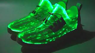 Fiber Optic LED Light Up Shoes [upl. by Yror]