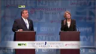 NJDecides 2013 The New Jersey Gubernatorial Debate [upl. by Asoramla]