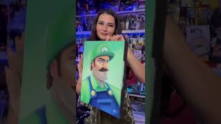 My Luigi Painting [upl. by Anaitat]