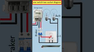 How to Control Two Bulbs with One Switch Wiring Guide with Two Sockets [upl. by Lledner]