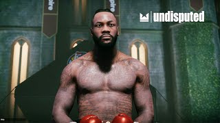 Undisputed  Deontay Wilder FULL ENTRANCE PS5 [upl. by Annauqal671]