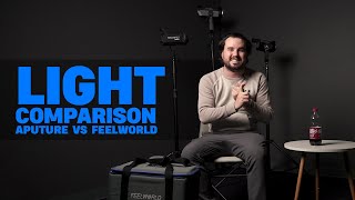 Aputure vs Feelworld  Light Comparison [upl. by Beutler]