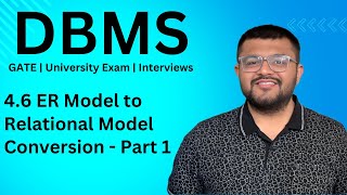 46 ER Model to Relational Model Conversion 1  Entity Set amp Types Of Attributes in Relational Model [upl. by Oreves]