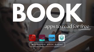 35  4 Book Apps and the Best Way to Read Books Free  Not Using Amazon [upl. by Hnib321]