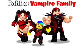 BABY Tofuu gets Adopted by VAMPIRE Family 🧛🏻‍♂️🩸Roblox [upl. by Attesoj43]