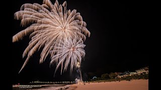 XXL Usedomer Strandfeuerwerk 2023  Heringsdorf [upl. by Recha]