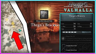 quotThegns Bracersquot Flawless Bracers Location Guide  Assassins Creed Valhalla [upl. by Reteid71]