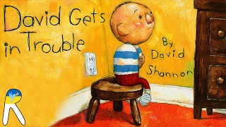 David Gets in Trouble  Animated Read Aloud Book for Kids [upl. by Shem]