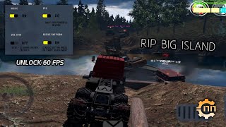 Unlock 60 Fps Gameplay Good Bye Big island  RTHD [upl. by Garson]