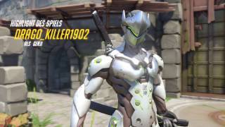 Overwatch Gameplay German PS4  Dark Souls Easter Egg amp Hanzo  Lets Play Overwatch Deutsch 36 [upl. by Girovard149]