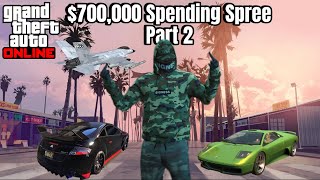 700000 Super Car Spending Spree Part 2 GTA Online [upl. by Ojimmas]