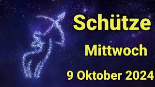 horoskop Schütze Mittwoch 9 Oktober 2024 [upl. by Oesile]