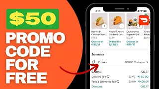 How to Get 50 DoorDash Coupon Code  DoorDash Promo Code 2024 [upl. by Aidua924]