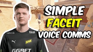 s1mple vs FACEIT Ranked 2013 Anubis VOICE COMMS  Sep 16 2024  CS2 POV [upl. by Okomot]