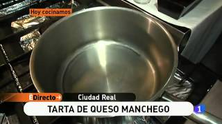 Receta de Tarta de queso manchego ED [upl. by Nisaj]