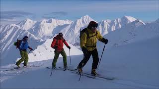 Storgalten y Stetinden Alpes de Lyngen marzo 2018 la meteo que viene [upl. by Langley]