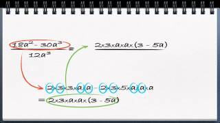 Algebra video 10  Forkorting av brøk med flerleddet teller [upl. by Azer33]