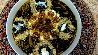 Texas MoonTargetHow to cook Best Ash ReshtehNoodles recipe Best Persiyan Noodles soupnoodles [upl. by Enomyar]