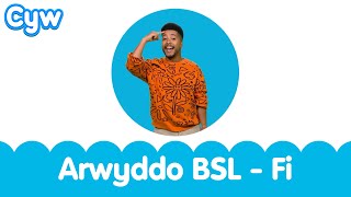 Arwyddo BSL  Cân Fi  BSL Signed Kids All About Me Song Welsh Cymraeg Sign Language [upl. by Loomis]