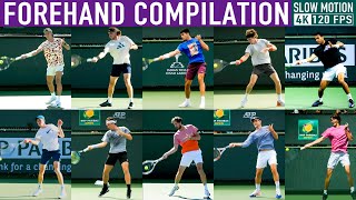 Forehand Compilation  slow motion 2023 [upl. by Adnicul133]